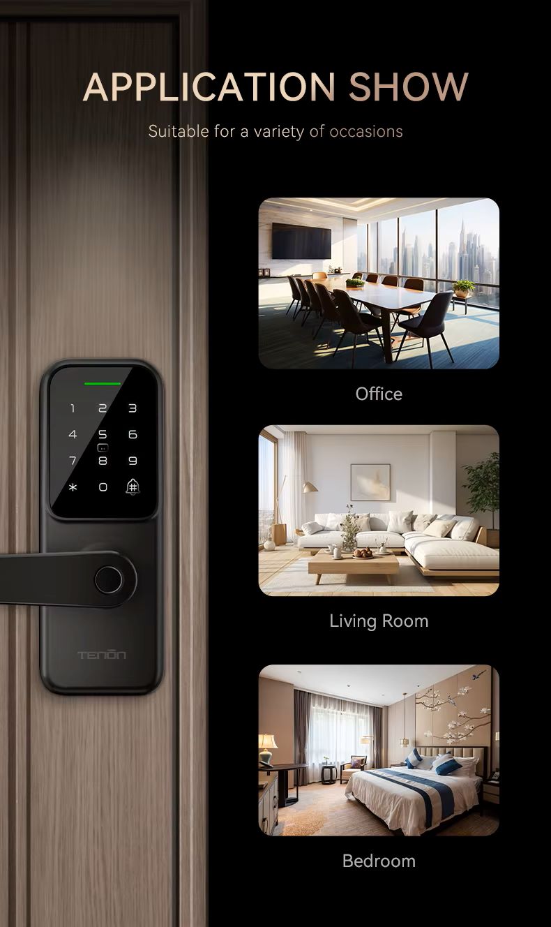 TENON K8 Mini Smart Door Handle Lock