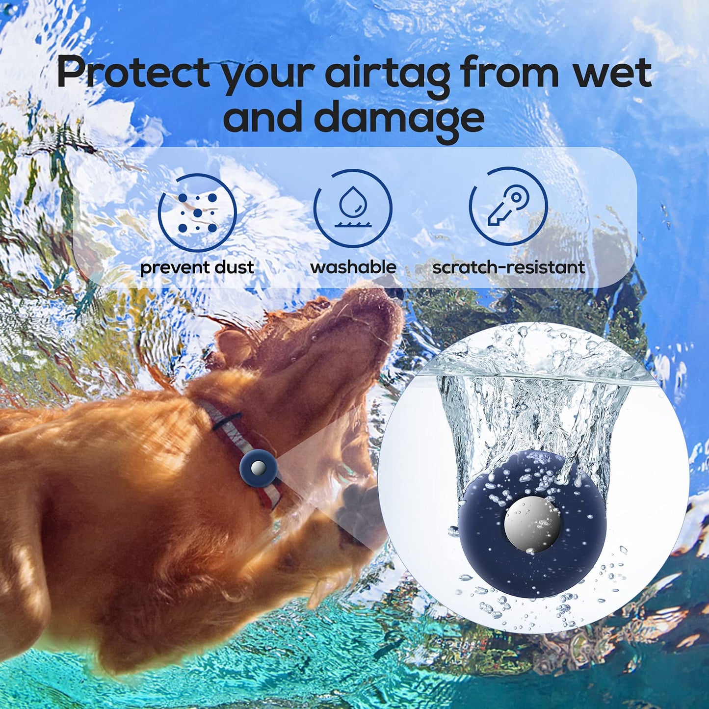 Airtag Silicone Protective Cover AT-004 Air Tag