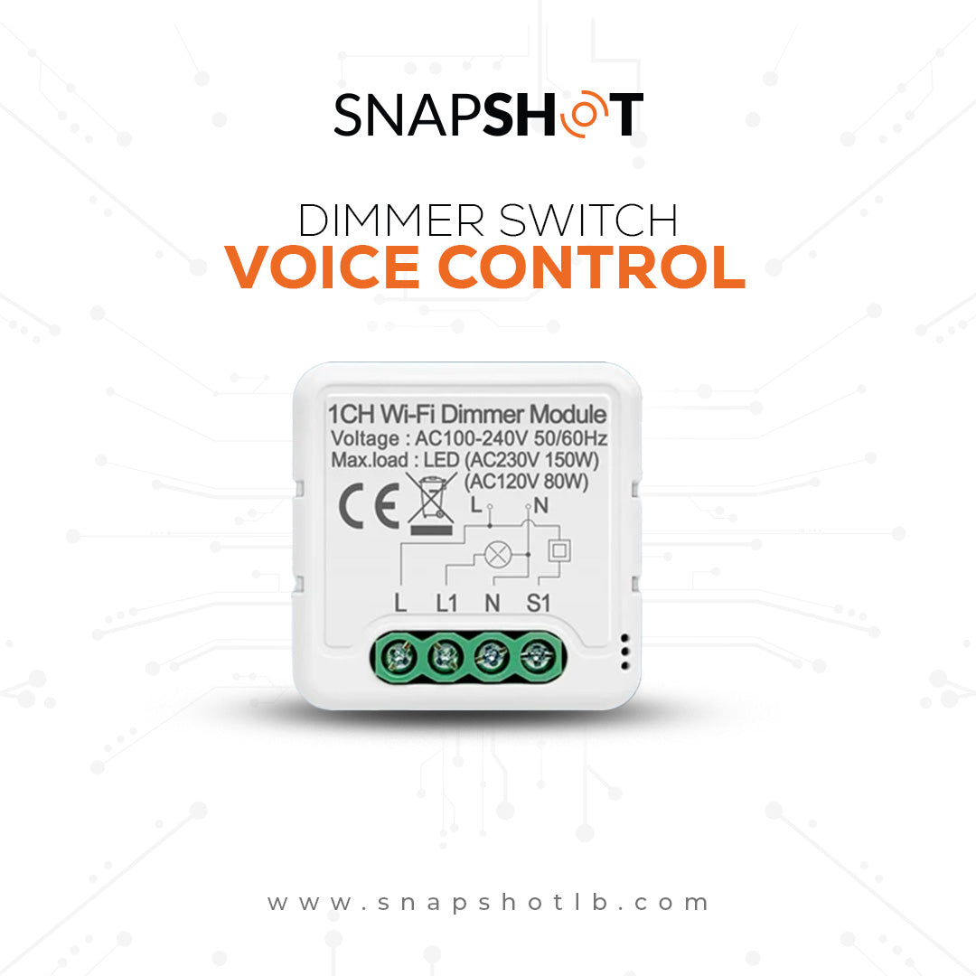 AVATTO Zigbee Dimmer Switch Module 1/2 Gang Support 2 Way Control APP Control Alexa Voice Control