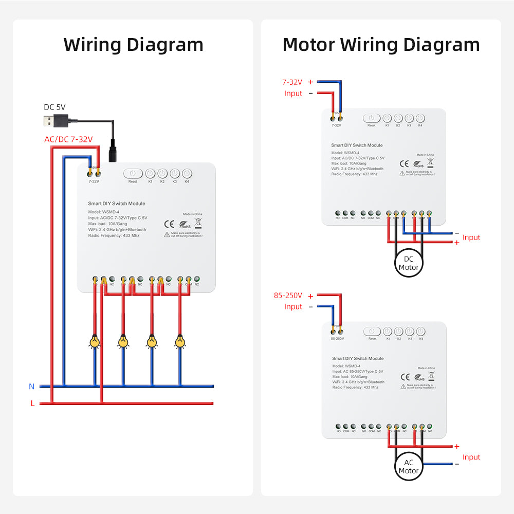 WIFI 4CHANNEL CIRCUIT BREAKER