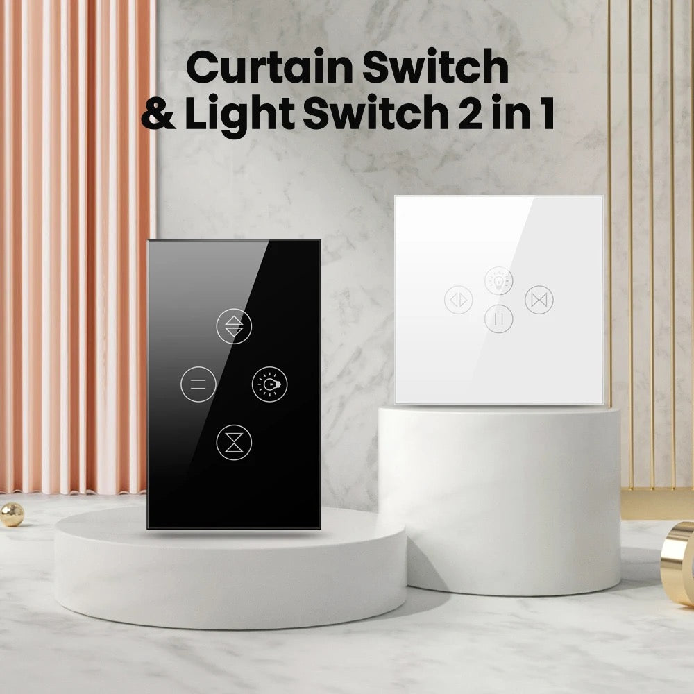 ZIGBEE/WIFI SMART CURTAIN & LIGHT SWITCH