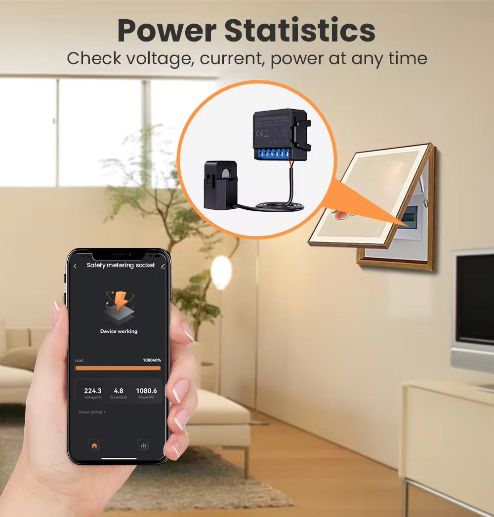 WIFI METER POWER MONITOR MODULE