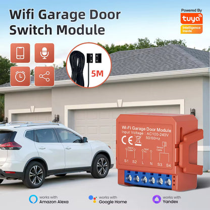 WIFI RF SMART GARAGE DOOR SWITCH MODULE