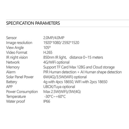 LOW POWER CONSUMPTION SOLAR CAMERA