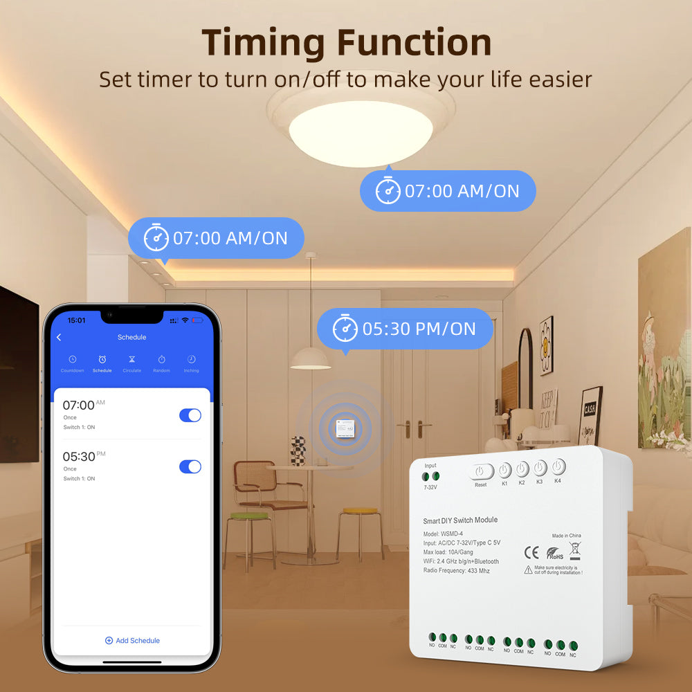 WIFI 4CHANNEL CIRCUIT BREAKER