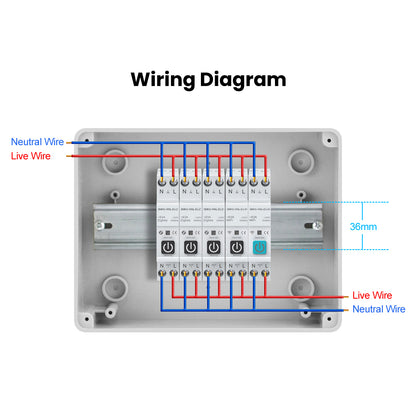 WIFI/Zigbee Cicuit Breaker 63A