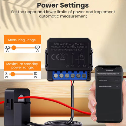 WIFI METER POWER MONITOR MODULE