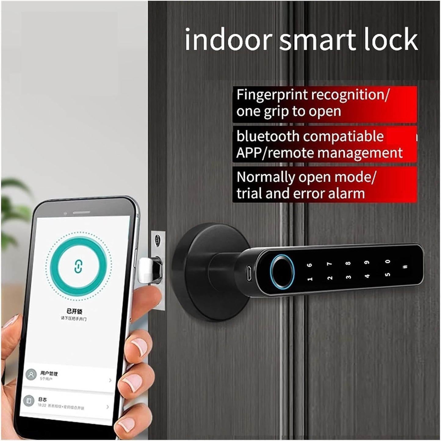 Smart Door Handle Lock