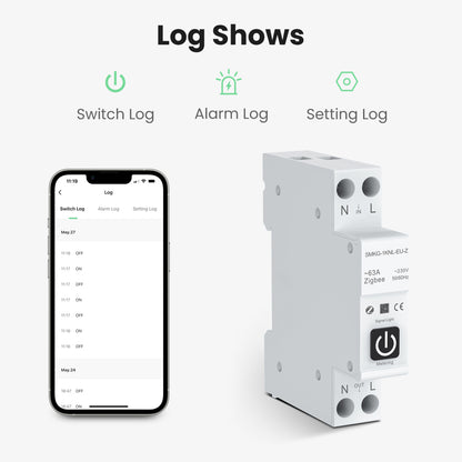 WIFI/Zigbee Cicuit Breaker 63A