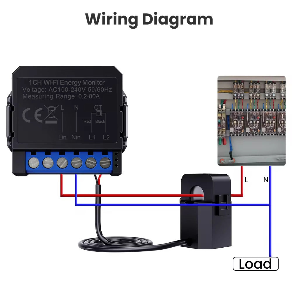 WIFI METER POWER MONITOR MODULE