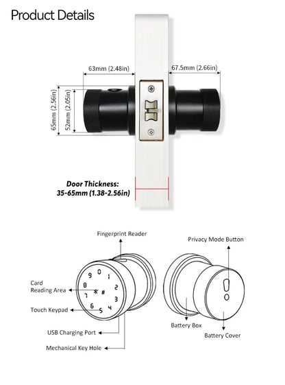 Smart Knob Door Lock