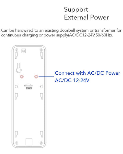 Smart WIFI Doorbell Motion Detection