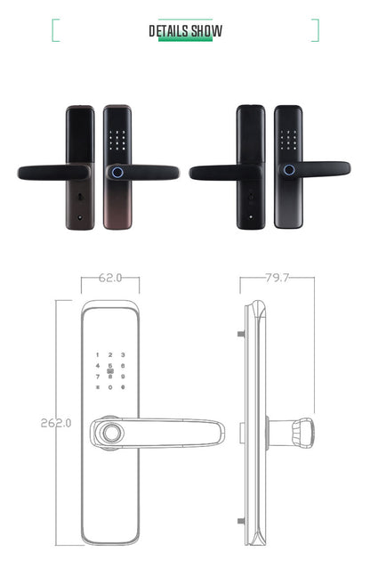 Smart Door Handle Lock