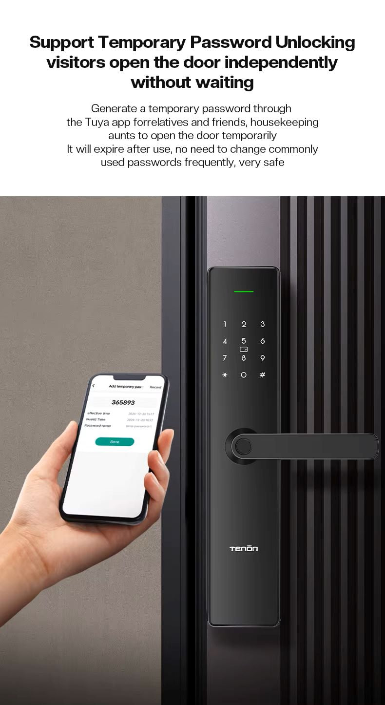 TENON T15 Digital Fingerprint Door Lock TTLock APP