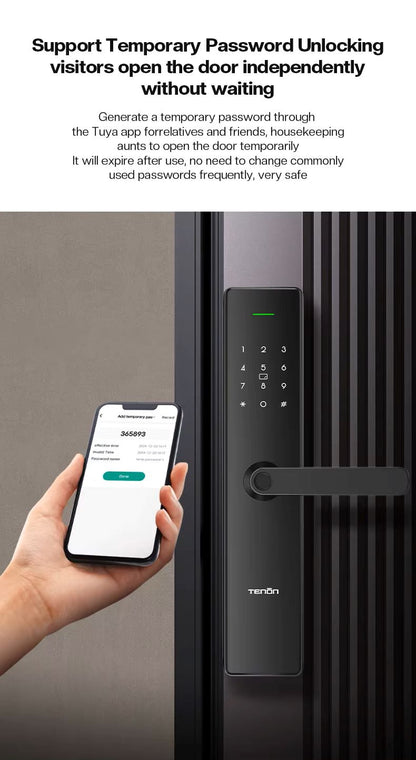 TENON T15 Digital Fingerprint Door Lock TTLock APP