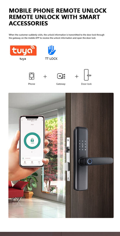 Smart Door Handle Lock