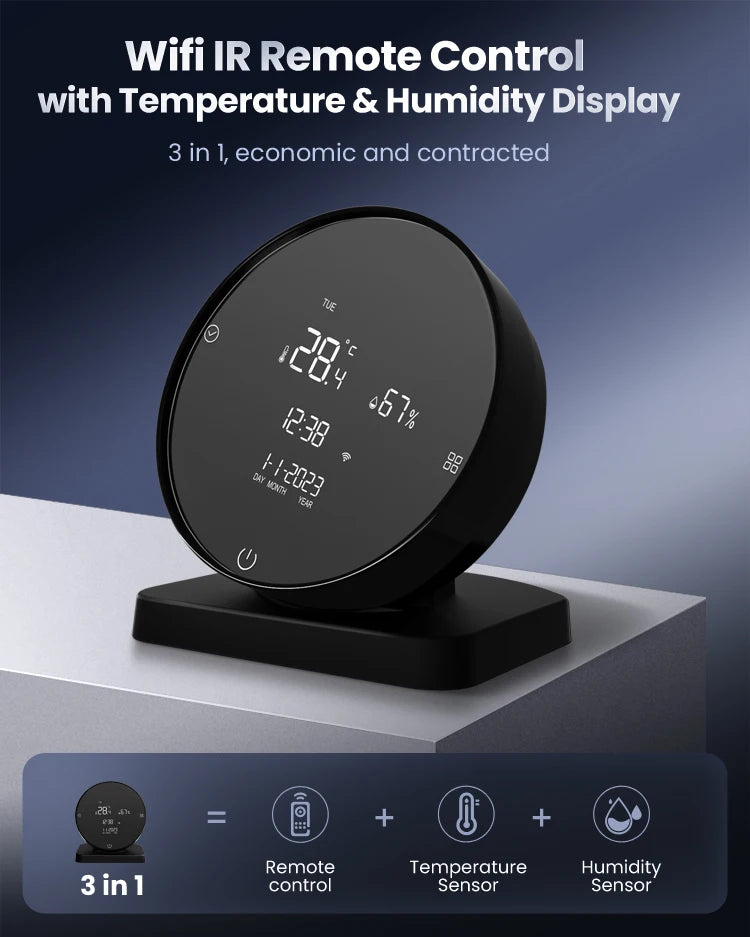 AVATTO Tuya Wireless Temperature Humidity Sensor