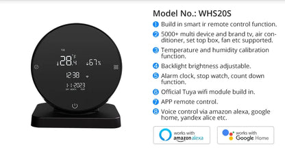 AVATTO Tuya Wireless Temperature Humidity Sensor