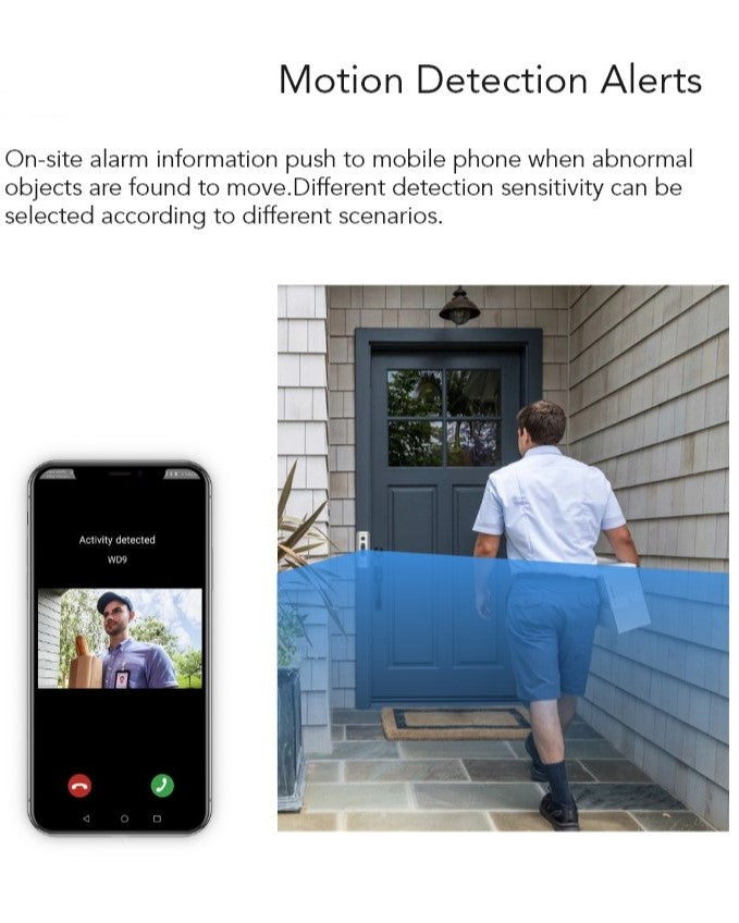 Smart WIFI Doorbell Motion Detection