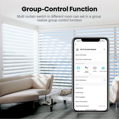 AVATTO 1/2 Gang Tuya Zigbee 3.0 Smart Home Wireless Mini Curtain Switch Relay Module for Roller Blind Shutter Curtain Motors