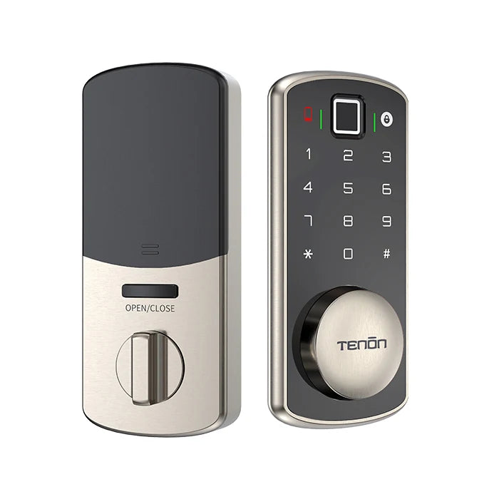 Tenon K7 Intelligent Lock Smart Security Aluminium Alloy Fingerprint Door Lock Digital Electronic Deadbolt Door Lock