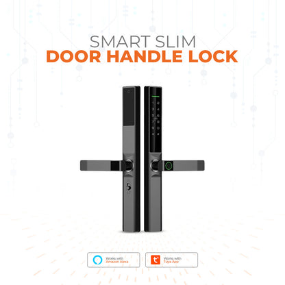 Smart Slim Door Handle Lock