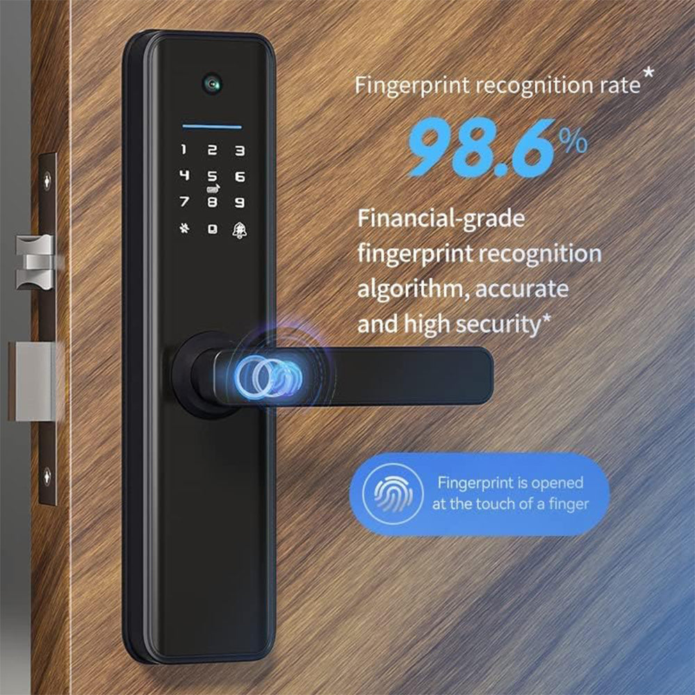 Smart Door Handle Lock with Camera