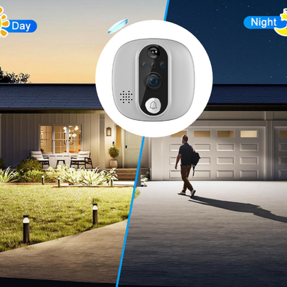 SMART WIFI DOOR PEEPHOLE VIEWER 4.3-INCH