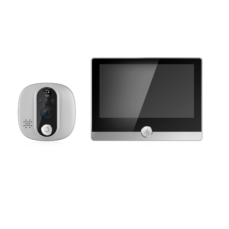 SMART WIFI DOOR PEEPHOLE VIEWER 4.3-INCH