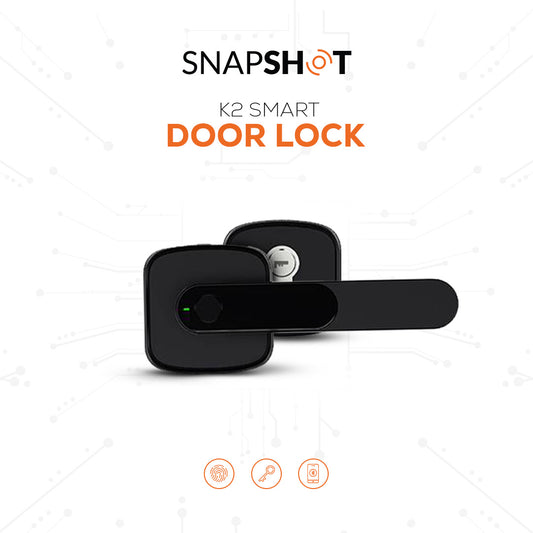 TENON K2 Smartlock Mini Fingerprint Lock Tuya Mobile App Blue-tooth Electronic Door Lock For Apartments