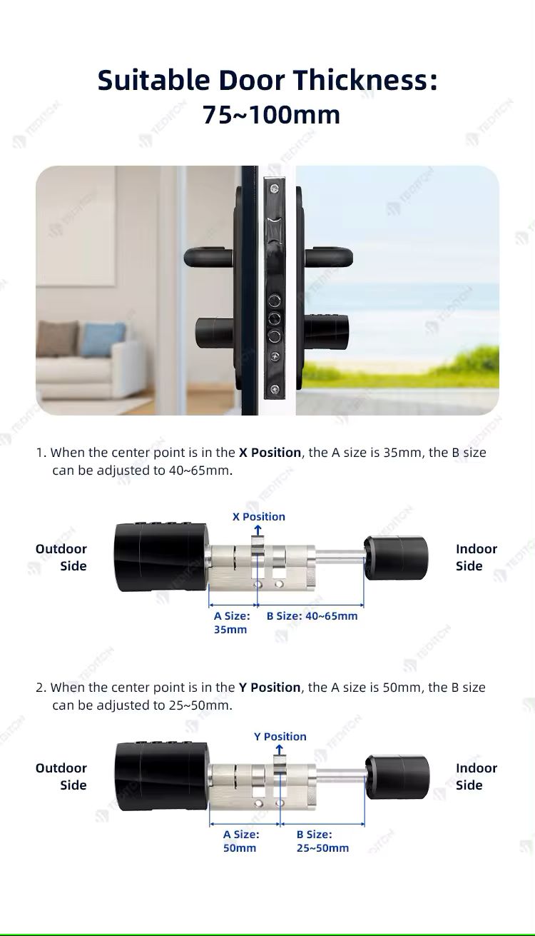 Smart Cylinder Lock TTLOCK App