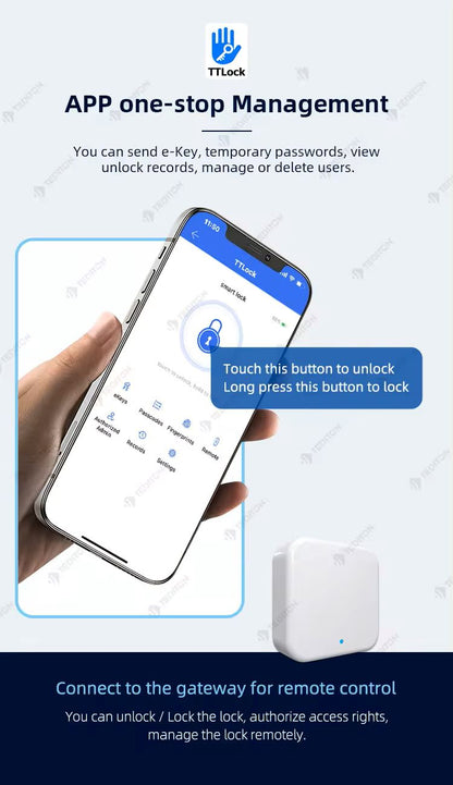Smart Cylinder Lock TTLOCK App