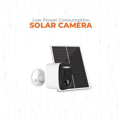 LOW POWER CONSUMPTION SOLAR CAMERA