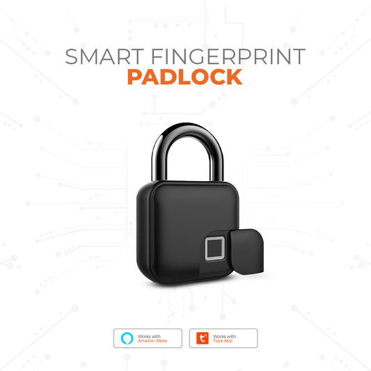Smart Fingerprint Padlock IP65 Waterproof