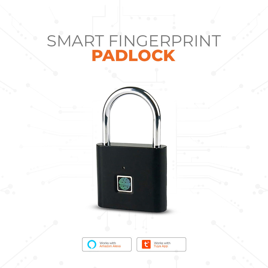 Smart Fingerprint Padlock Waterproof