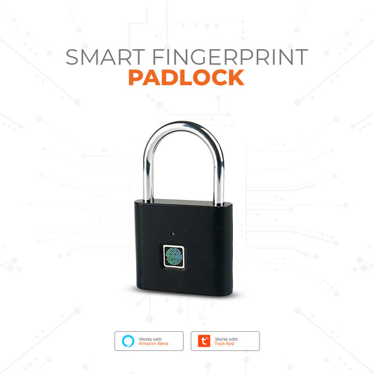 Smart Fingerprint Padlock Waterproof