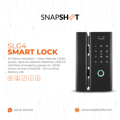 Smart Glass Door Lock